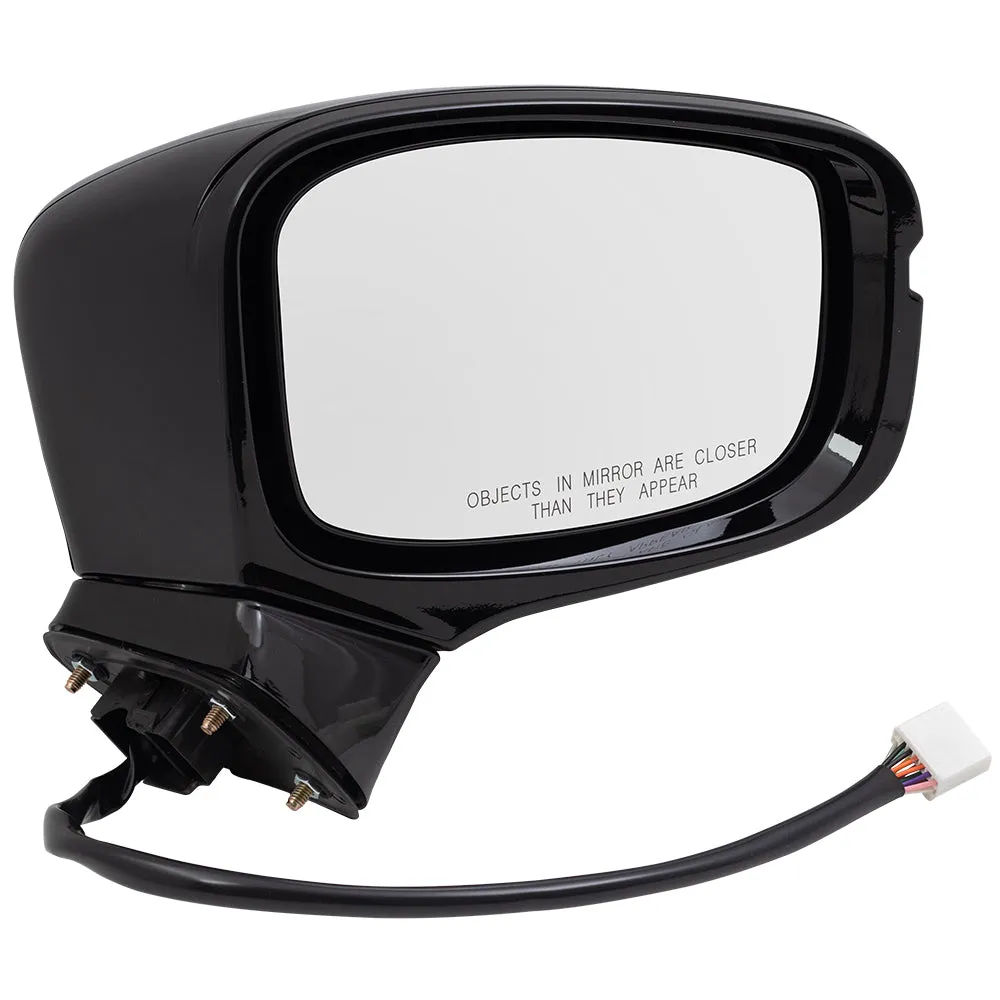 2018-2020 Honda Odyssey Power Door Mirror Assembly Paint To Match Black Power Folding With Heat-Signal-Memory Without Auto Dimming-Side View Camera RH