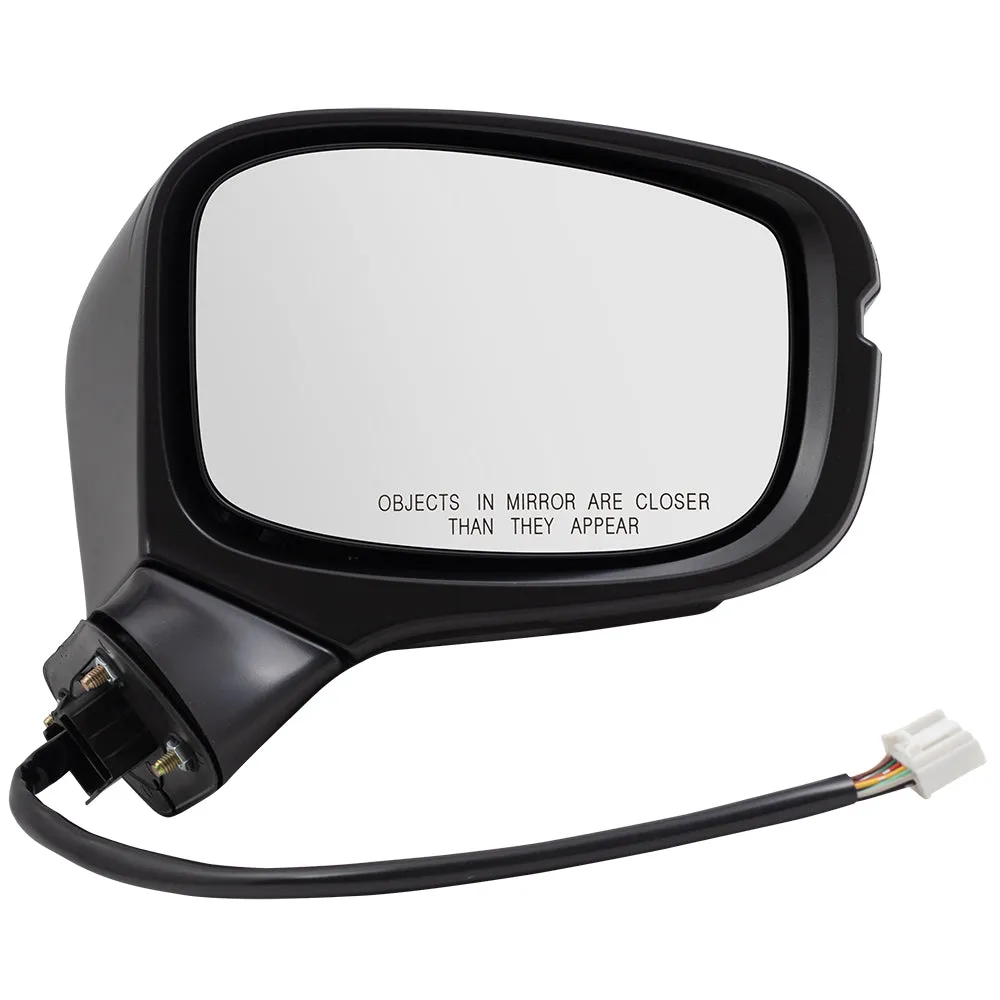 2018-2023 Honda Odyssey Power Mirror Paint To Match Black Manual Folding With Heat-Signal-Memory Without Auto Dimming-Side View Camera RH