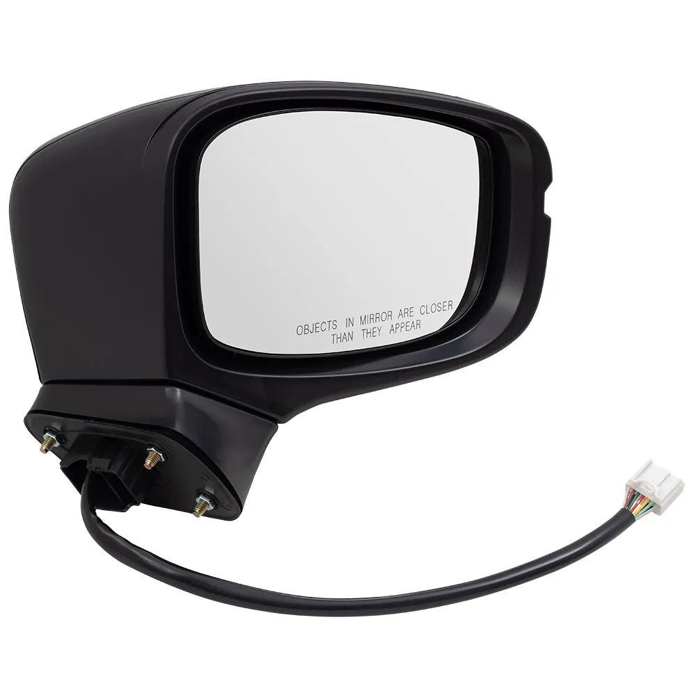 2018-2023 Honda Odyssey Power Mirror Paint To Match Black Manual Folding With Heat-Signal-Memory Without Auto Dimming-Side View Camera RH