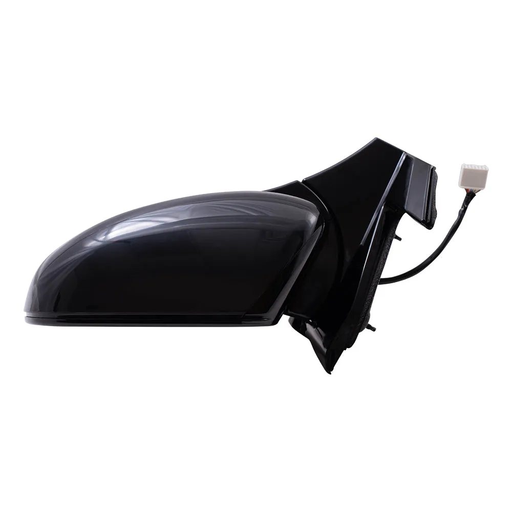 2019-2022 Honda Pilot Elite/Black Edition Power Mirror Assembly Paint To Match Black Power Folding With Heat-Signal-Memory Without Auto Dimming LH 2019-2023 Honda Passport Elite