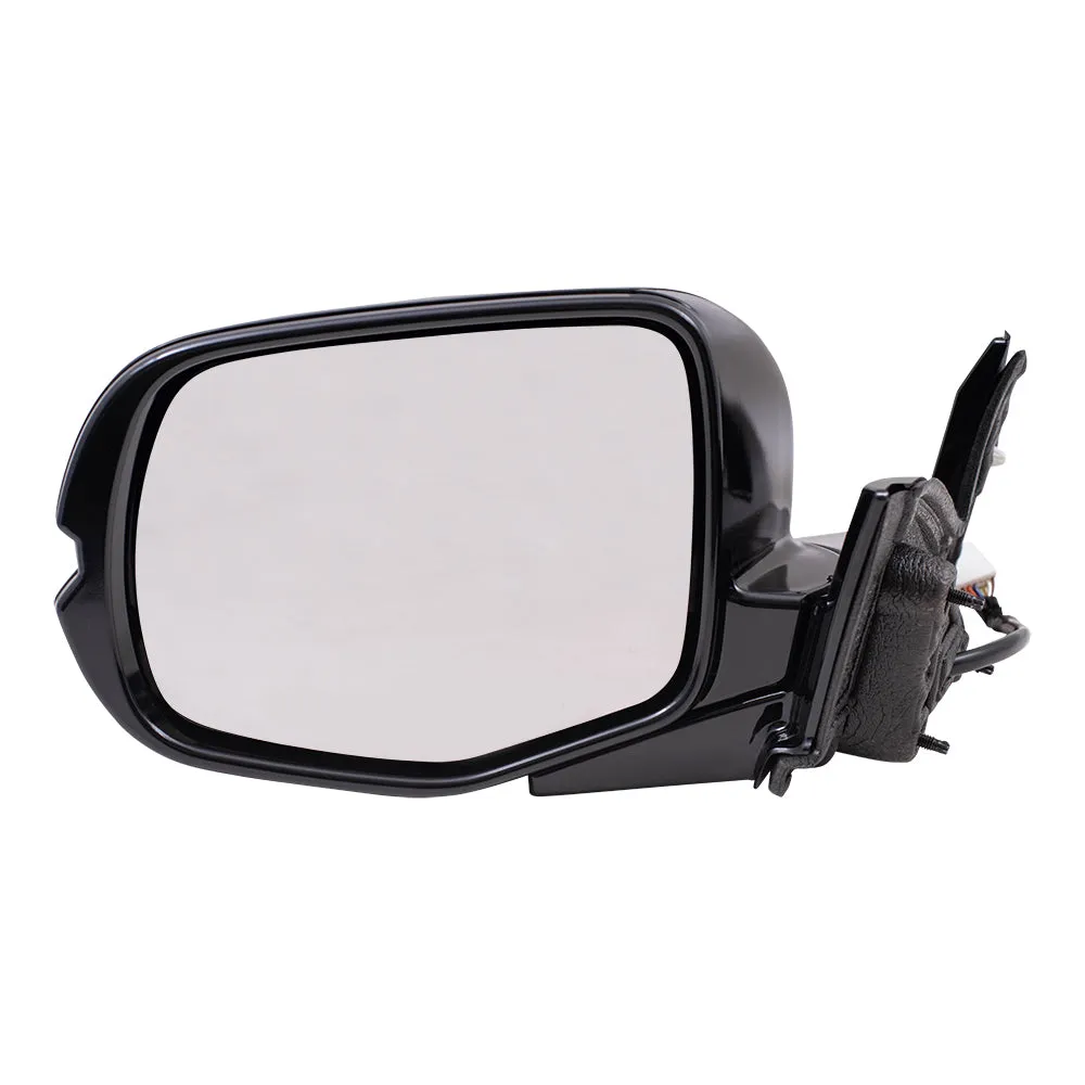 2019-2022 Honda Pilot Elite/Black Edition Power Mirror Assembly Paint To Match Black Power Folding With Heat-Signal-Memory Without Auto Dimming LH 2019-2023 Honda Passport Elite