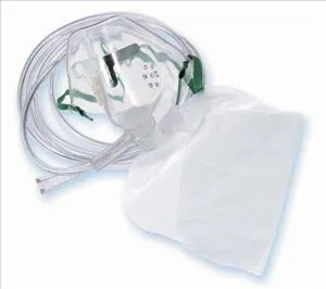 Adult Non-Rebreather Disposable Oxygen Mask