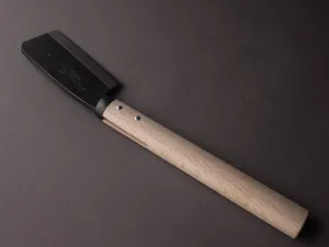 Ajikataya - Azuma Hatchet - Kurouchi - 135mm - Oak Handle - Double Bevel