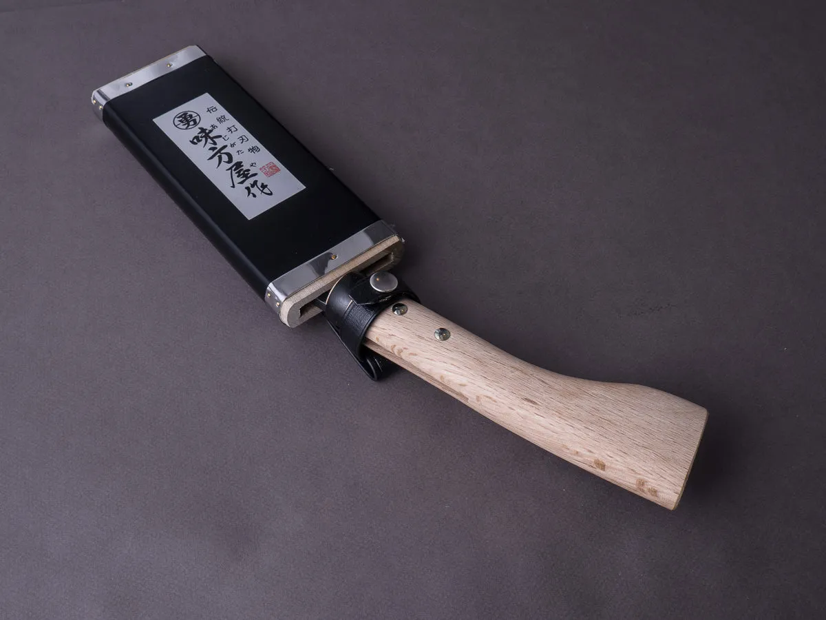 Ajikataya - Old Style Hatchet - Tsuchime - 165mm - Ho Wood Handle - Double Bevel