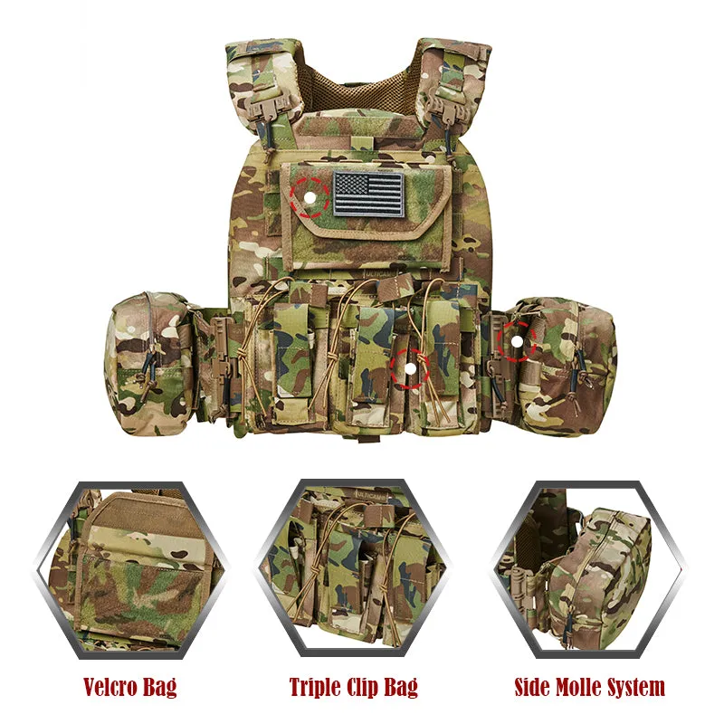 All Mission Quick Release Assault Tactical Vest