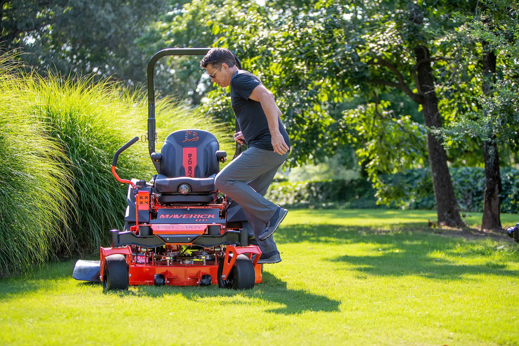 Bad Boy Maverick HD 42" Commercial Zero-Turn Mower w/ 22hp Kawasaki FX691