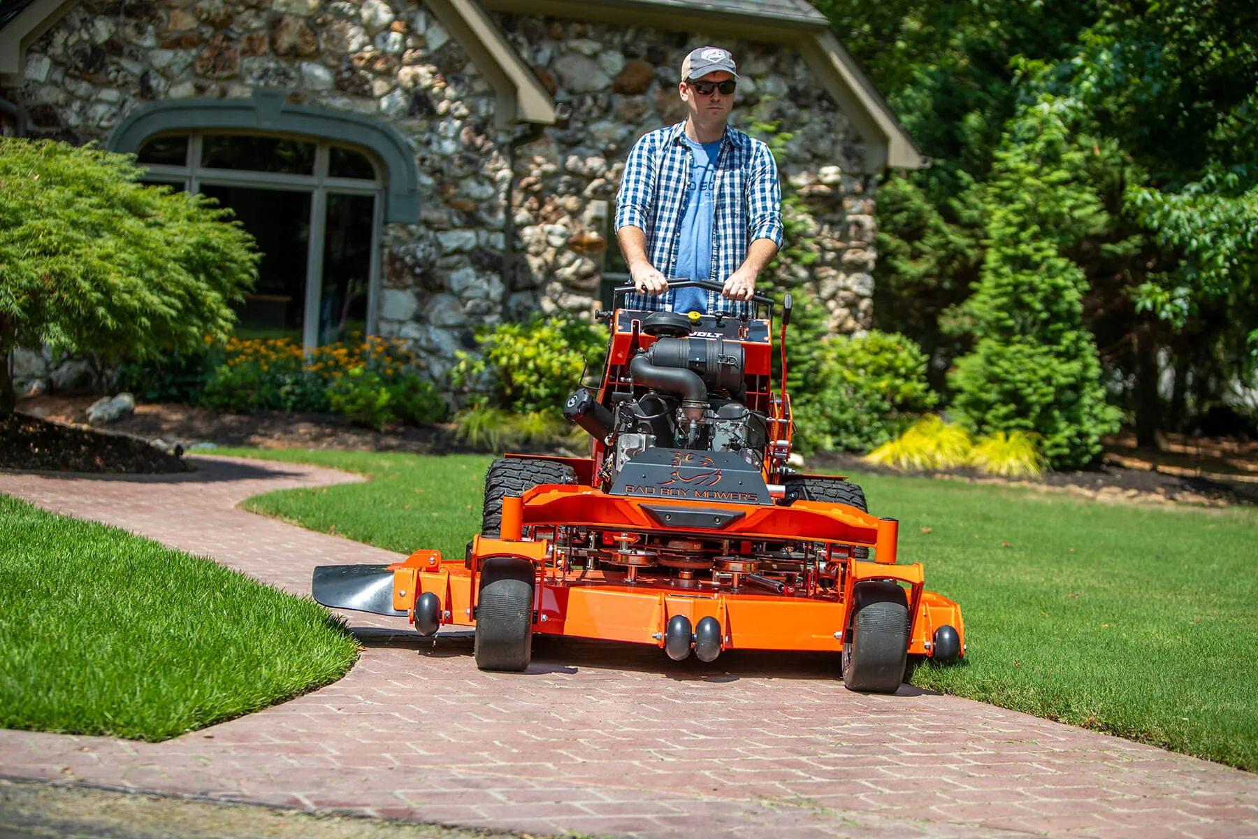 Bad Boy Revolt 54" Stand-On Zero-Turn Mower w/ 27hp Kawasaki FX850