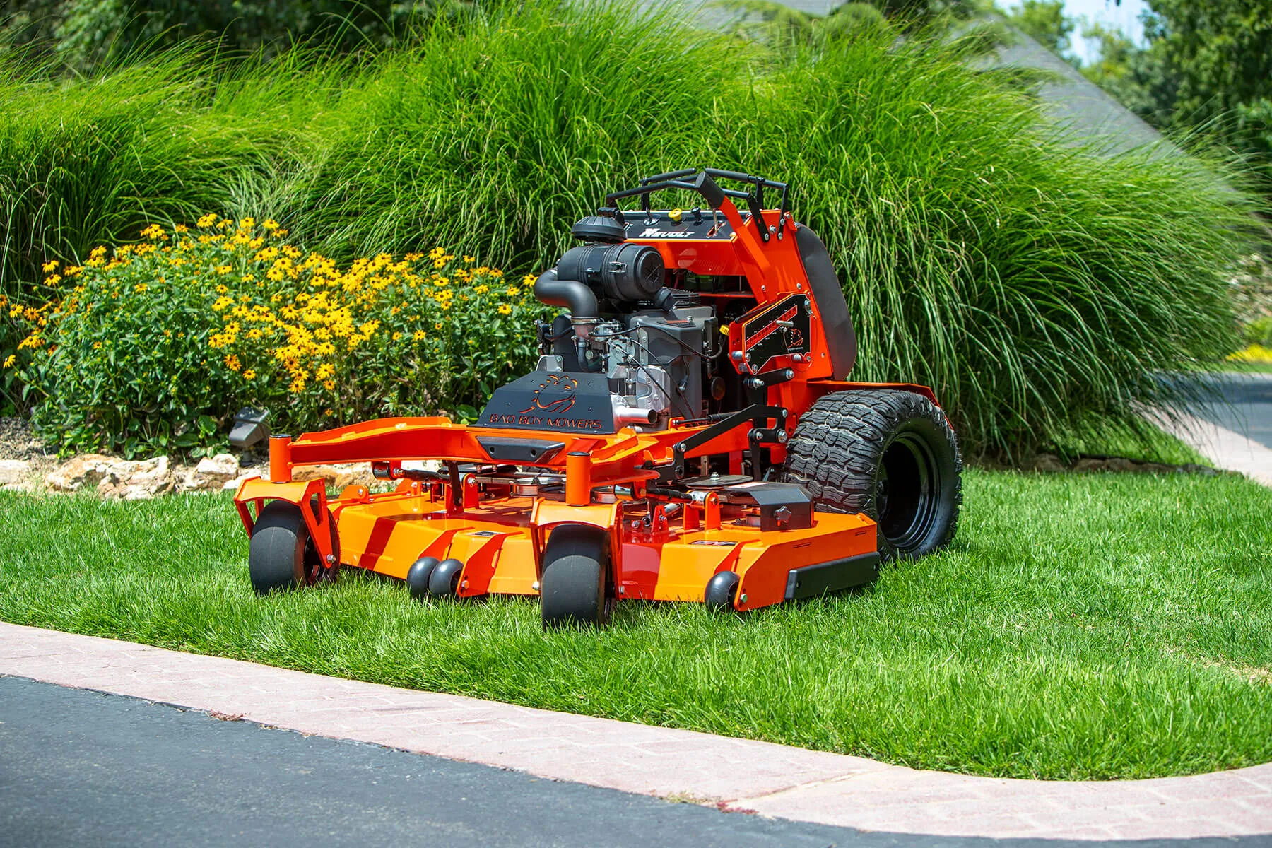 Bad Boy Revolt 54" Stand-On Zero-Turn Mower w/ 27hp Kawasaki FX850