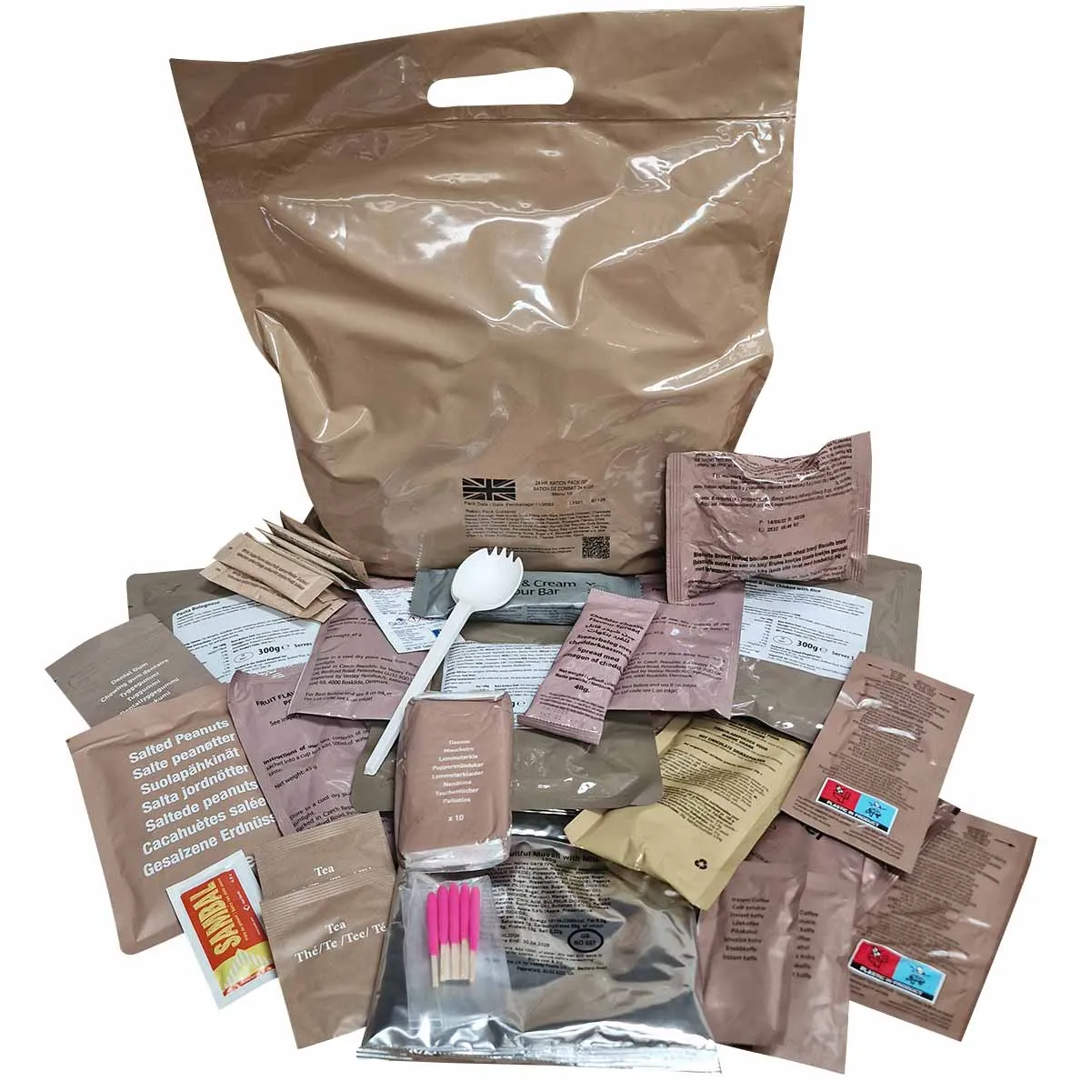 British Army 24 Hour Operational Ration Pack Halal - Menu 4