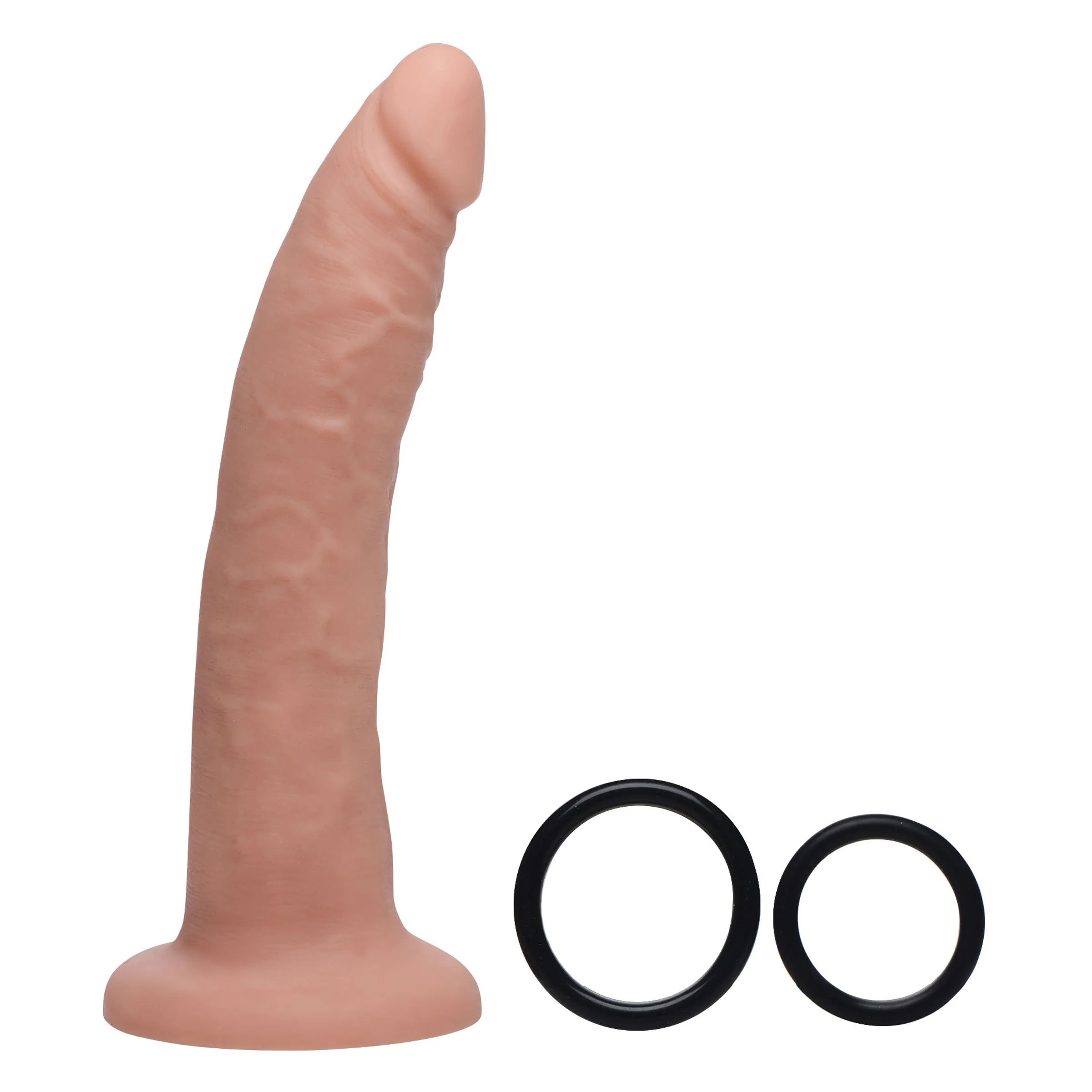 Charmed 7.5 Inch Silicone Dildo with Harness