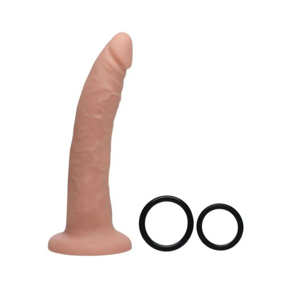 Charmed 7.5 Inch Silicone Dildo With Harness