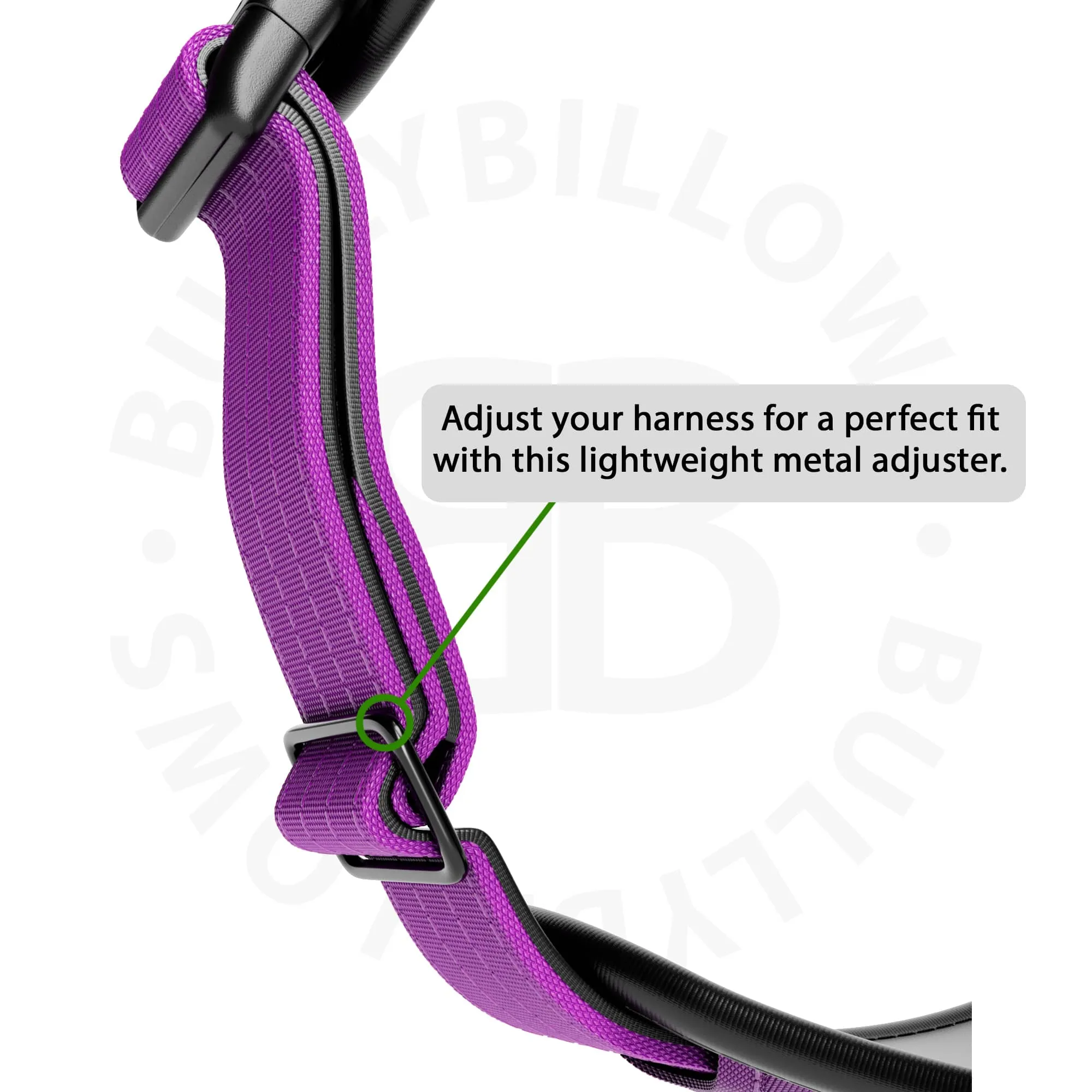 Comfort Premium Harness | Non Restrictive - Purple