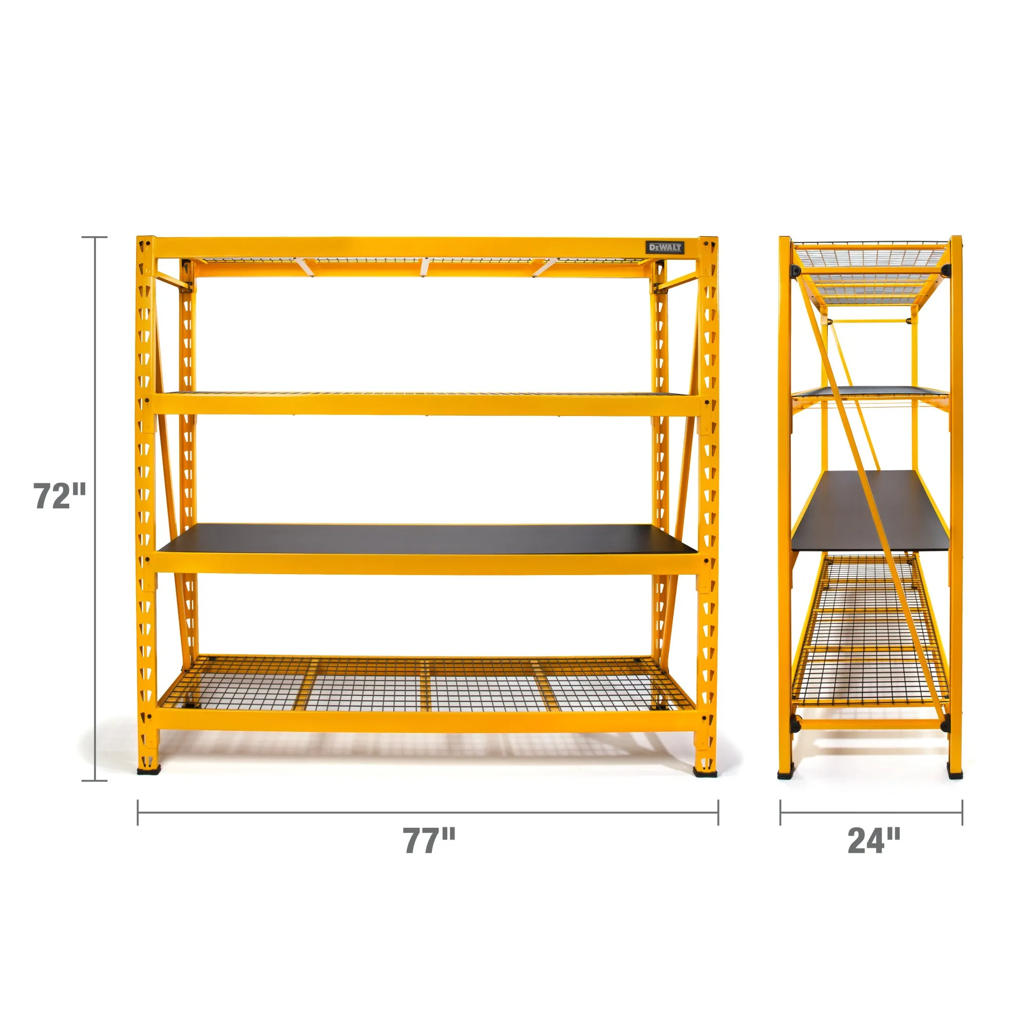 DeWalt 56829 DXST10000 6-Foot Tall, 4 Shelf Industrial Storage Rack