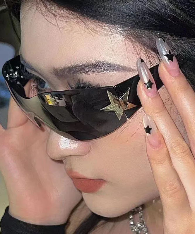 DIY Nude Windproof Eye Protection Star Sunglasses Sunglasses XS1061