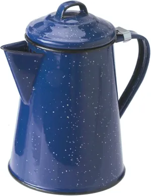 Enameled Steel Coffee Pot 8 Cup