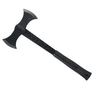 EstWing EBDBA 38 oz Black Eagle Double Bit Axe with Nylon Grip and Sheath