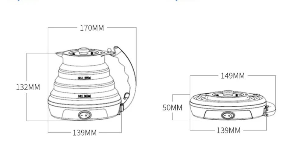 Foldable Electric Kettle