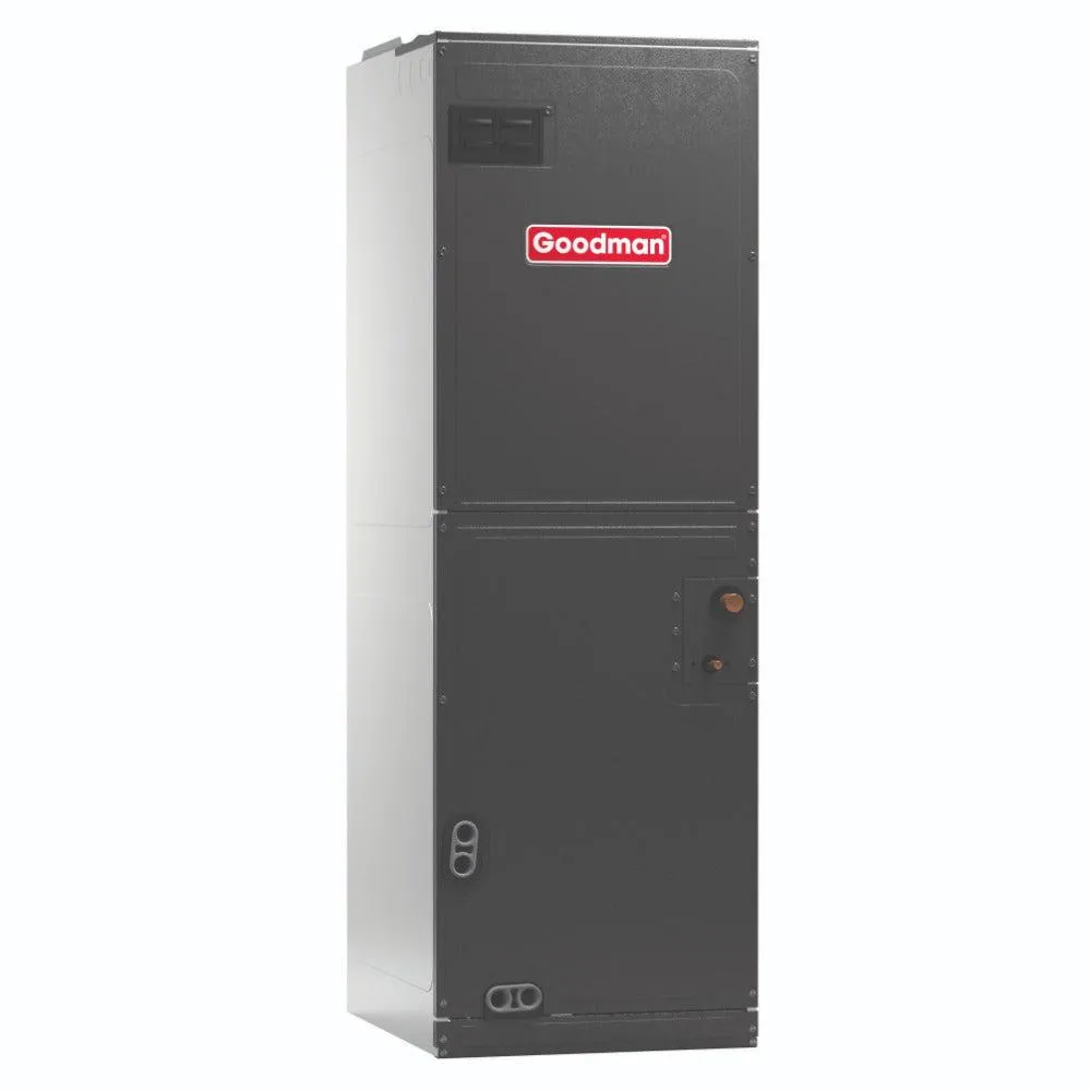 Goodman 2 Ton R32 Compatible Multi-Positional Air Handler with Built-in Thermal Expansion Valve, 208/230V, 1 Phase, 60Hz electrical, No Heat Kit,  17.5 in. wide Unpainted Cabinet, Model AMST24BU1300