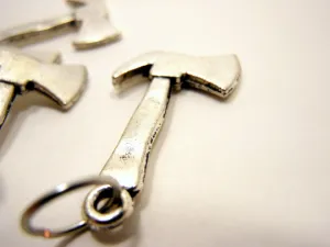 Hatchets: Set of 6 Stitch Markers