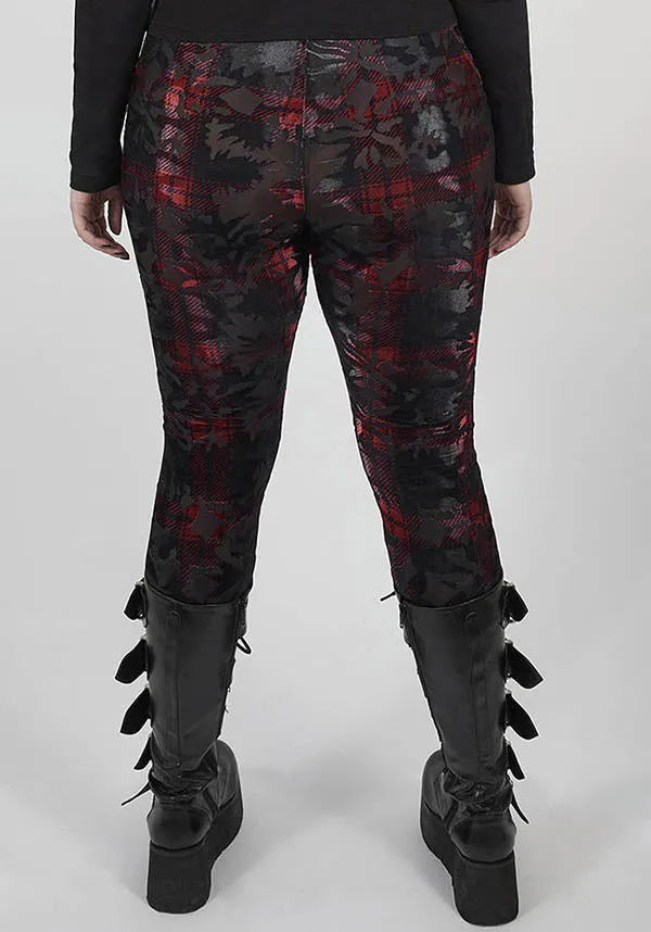 Hestia [Tartan] | LEGGINGS [PLUS SIZE]