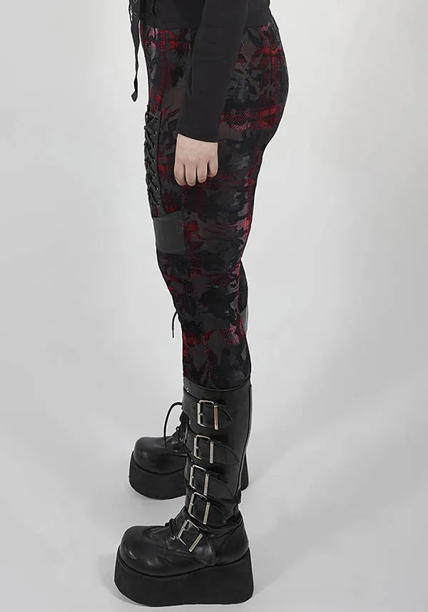 Hestia [Tartan] | LEGGINGS [PLUS SIZE]