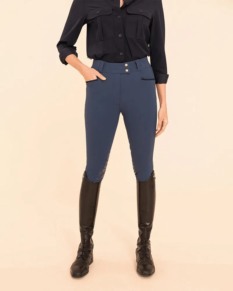 Kit New - Pantalon d'équitation galbant avec grip