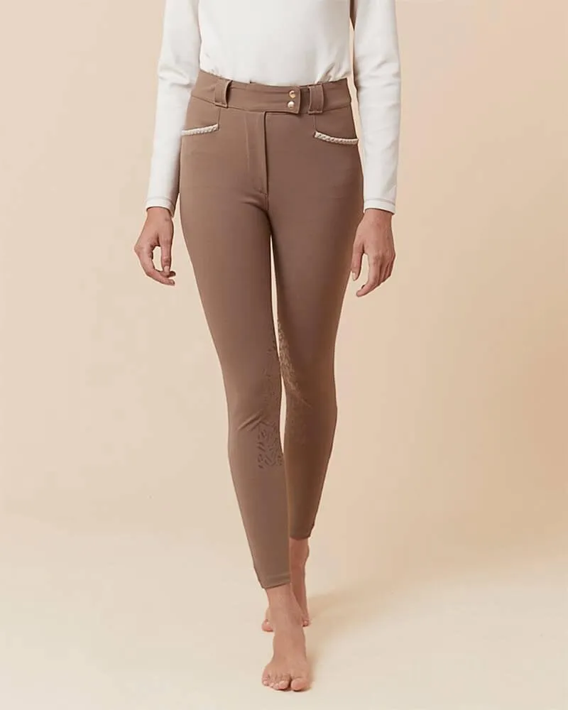 Kit New - Pantalon d'équitation galbant avec grip