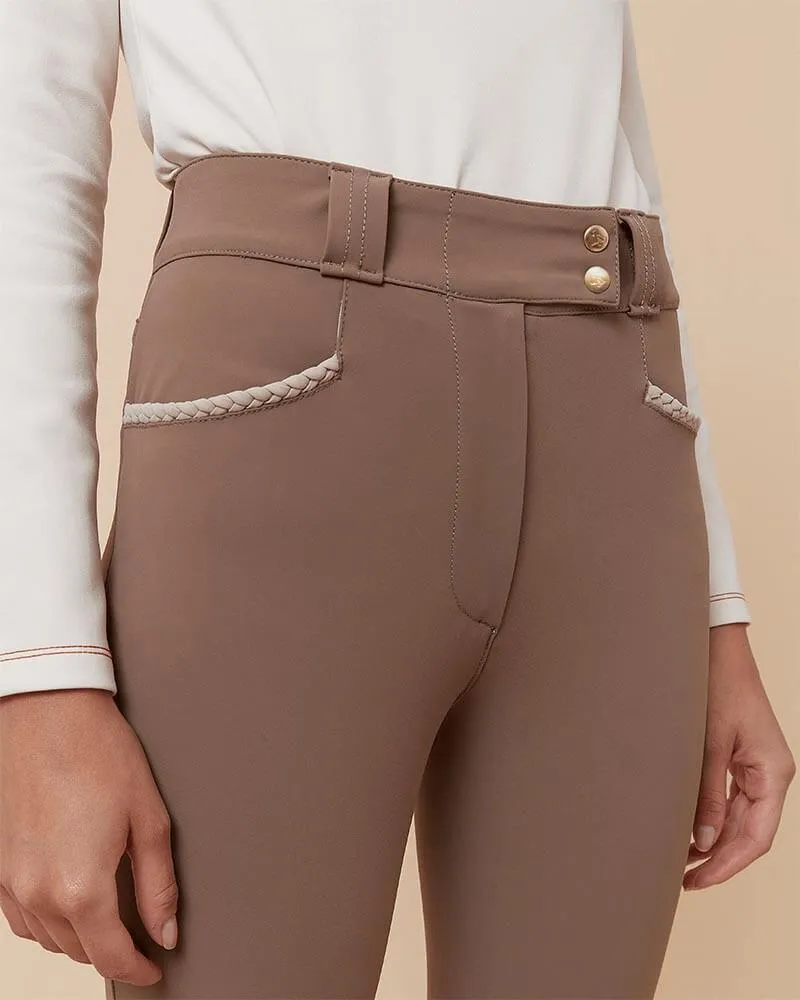 Kit New - Pantalon d'équitation galbant avec grip