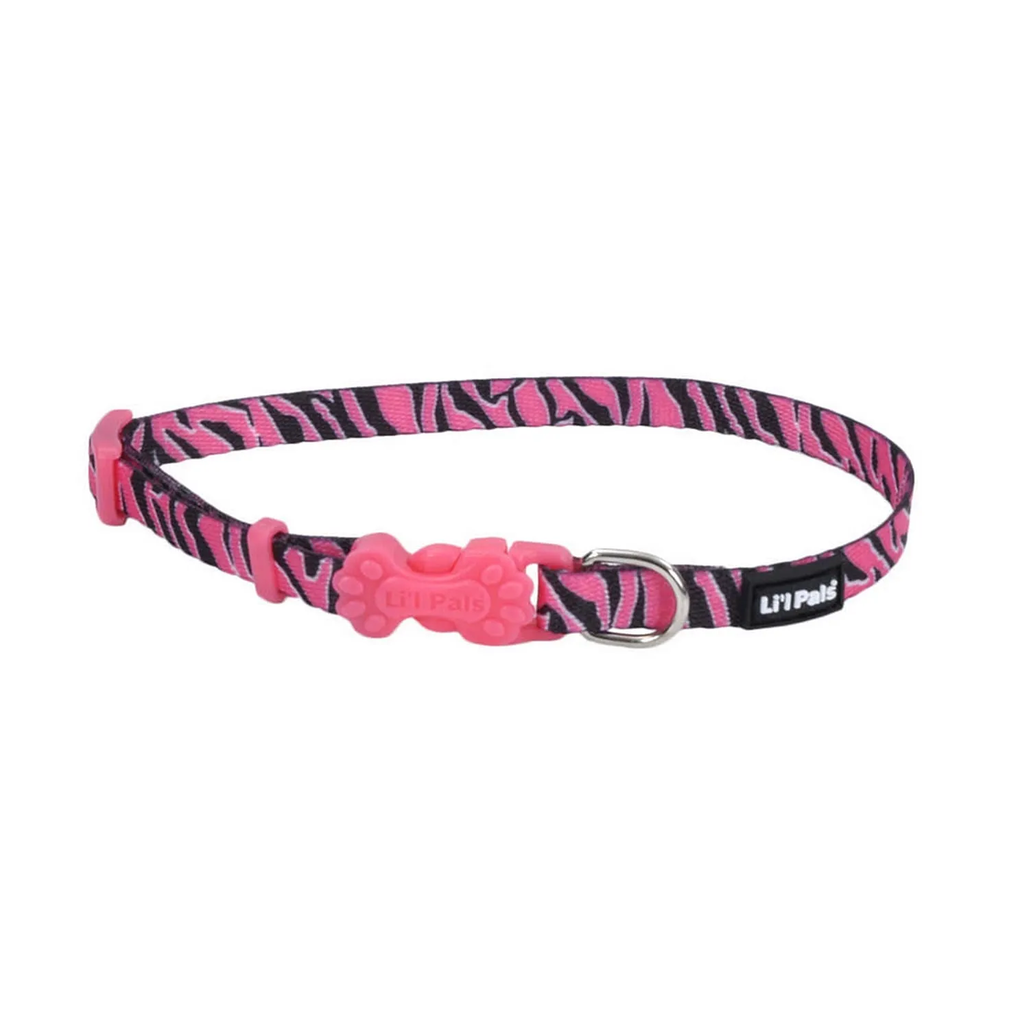 Li'l Pals Adjustable Patterned Dog Collar