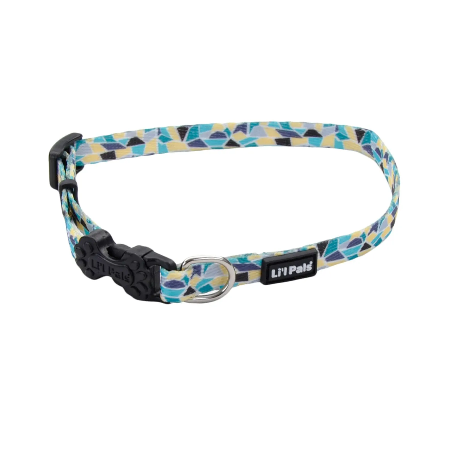 Li'l Pals Adjustable Patterned Dog Collar