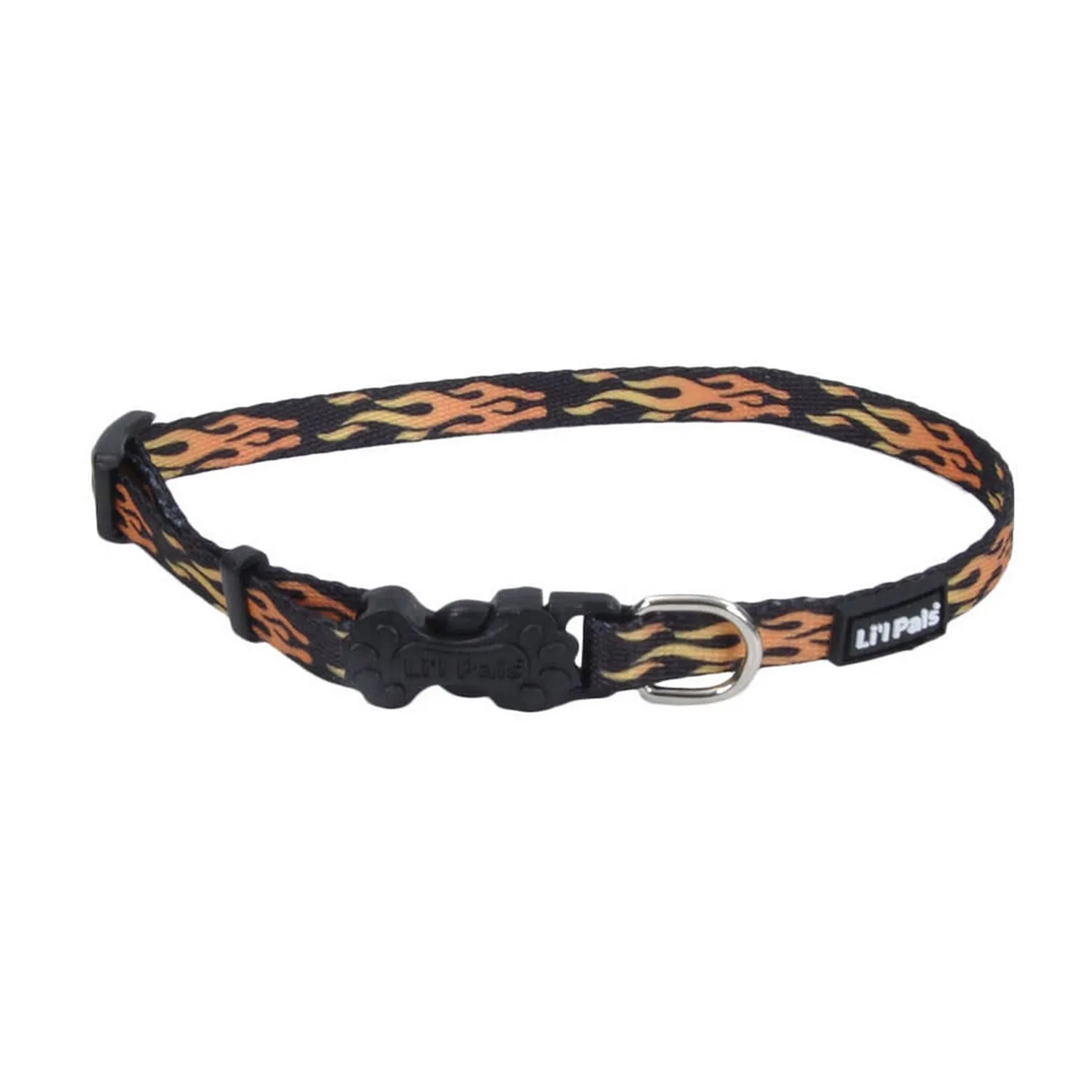 Li'l Pals Adjustable Patterned Dog Collar