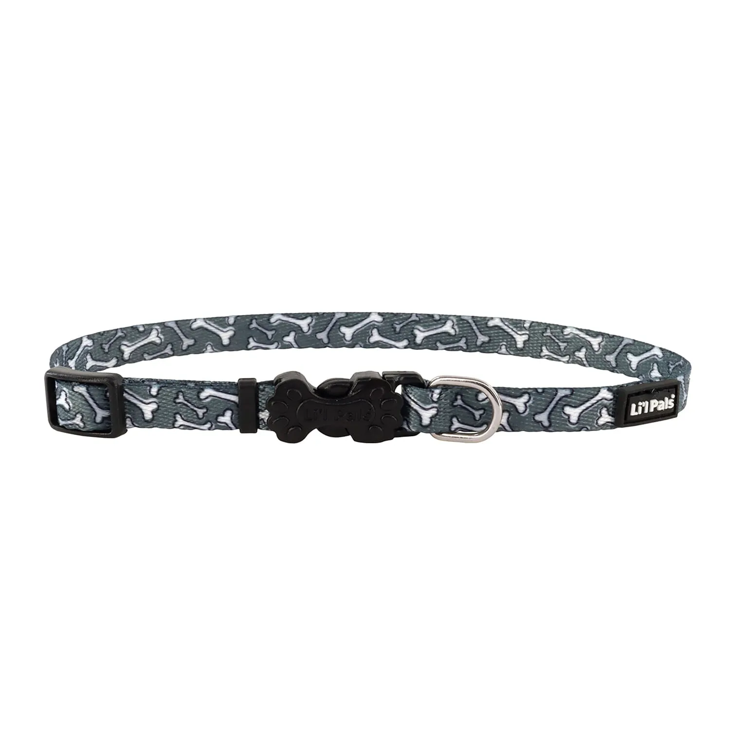 Li'l Pals Adjustable Patterned Dog Collar