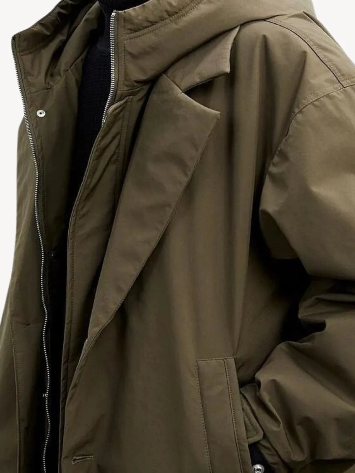 Marcuz™ - Military-Style Hooded Overcoat