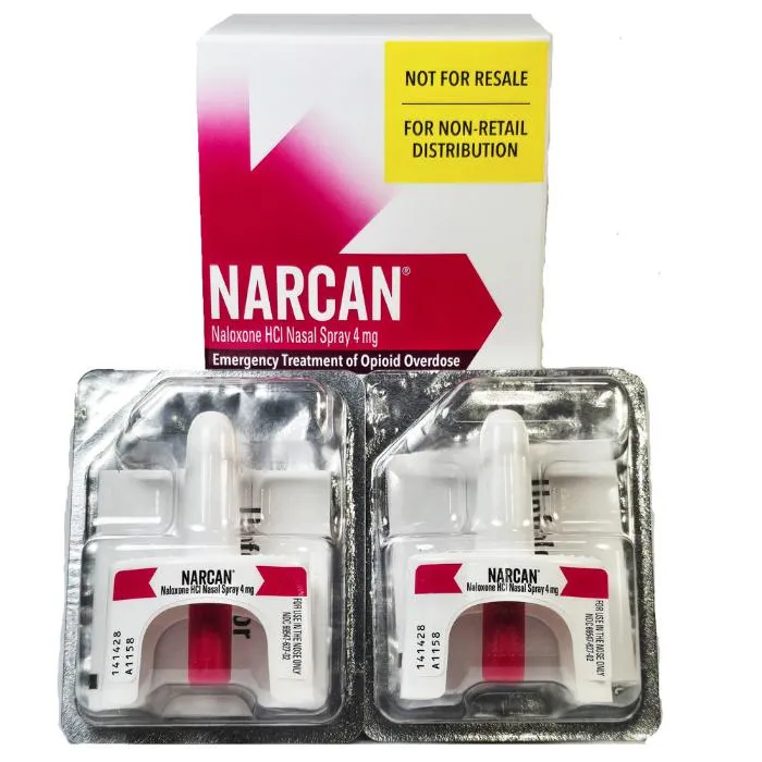 Narcan Nasal Spray 4 mg (2 Doses)