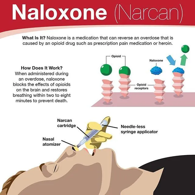 Narcan Nasal Spray 4 mg (2 Doses)