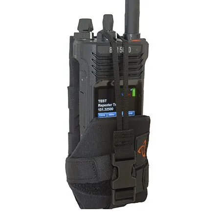 Nylon Holster for BKR5000 Series Radios Compatible with Rechargeable and Clamshell Batteries