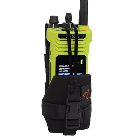 Nylon Holster for BKR5000 Series Radios Compatible with Rechargeable and Clamshell Batteries