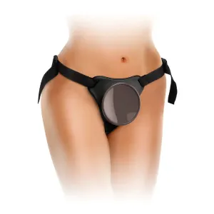 Pipedream Nylon Black Body Dock Strap on Harness