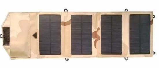 Portable solar panel charger