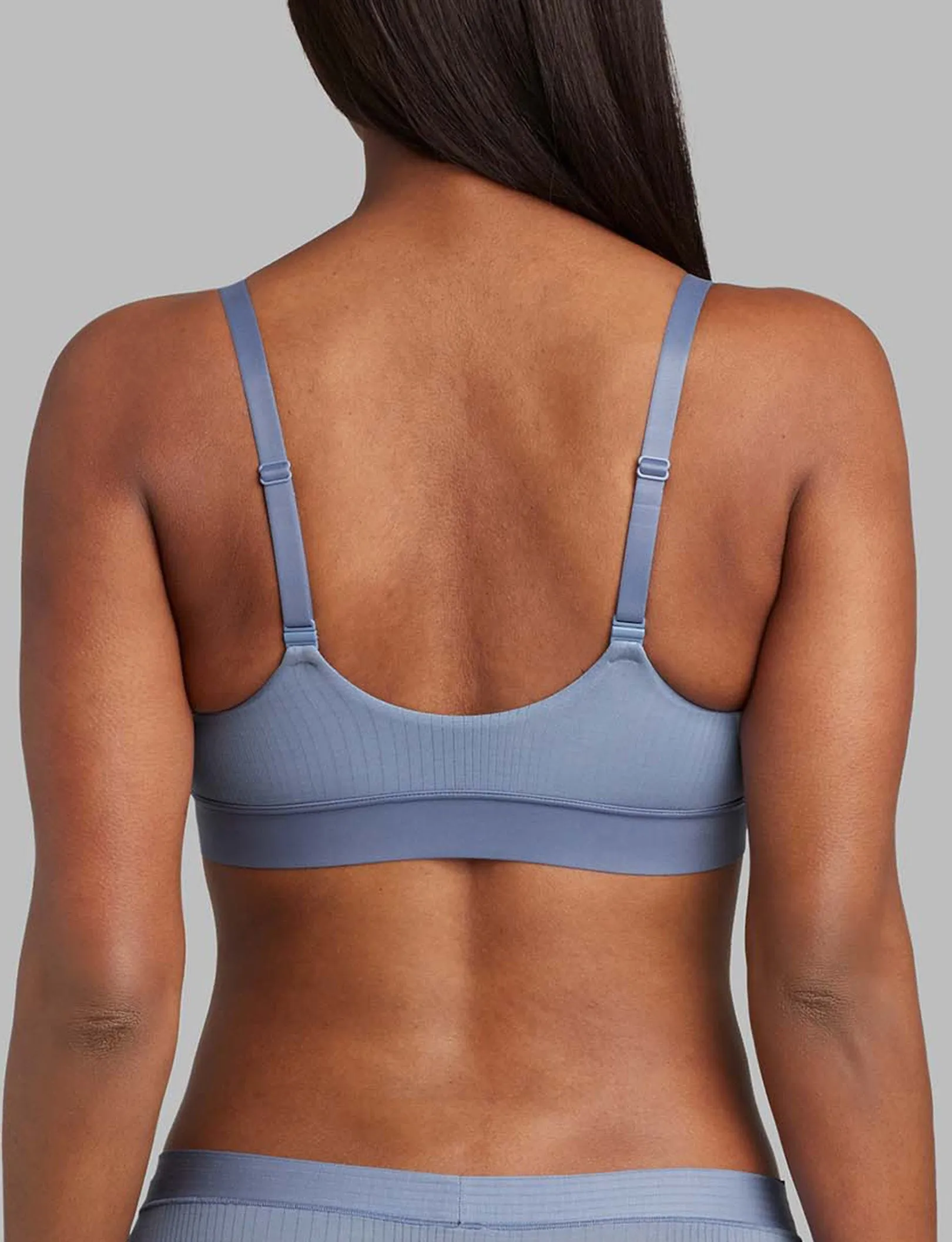 Second Skin Luxe Rib Triangle Bralette