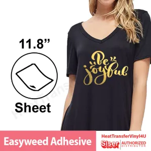 Siser EasyWeed Adhesive 11.8" x 12" Sheet