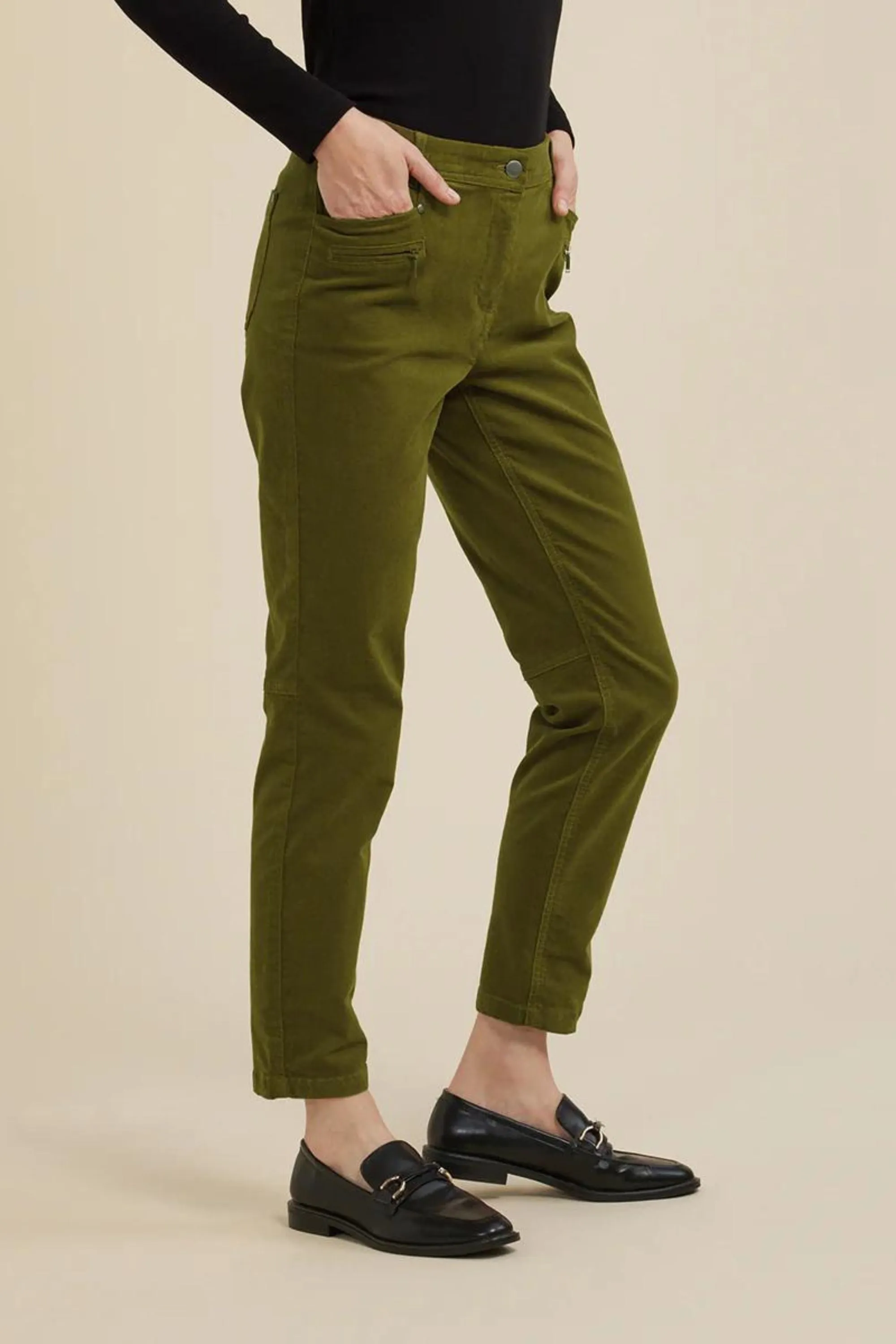 SLIMLINE CORD PANT - YT24W8356