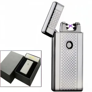 SMAXPro™ Rechargeable Electric Lighter: Dual Arc Plasma, Waterproof, Flameless