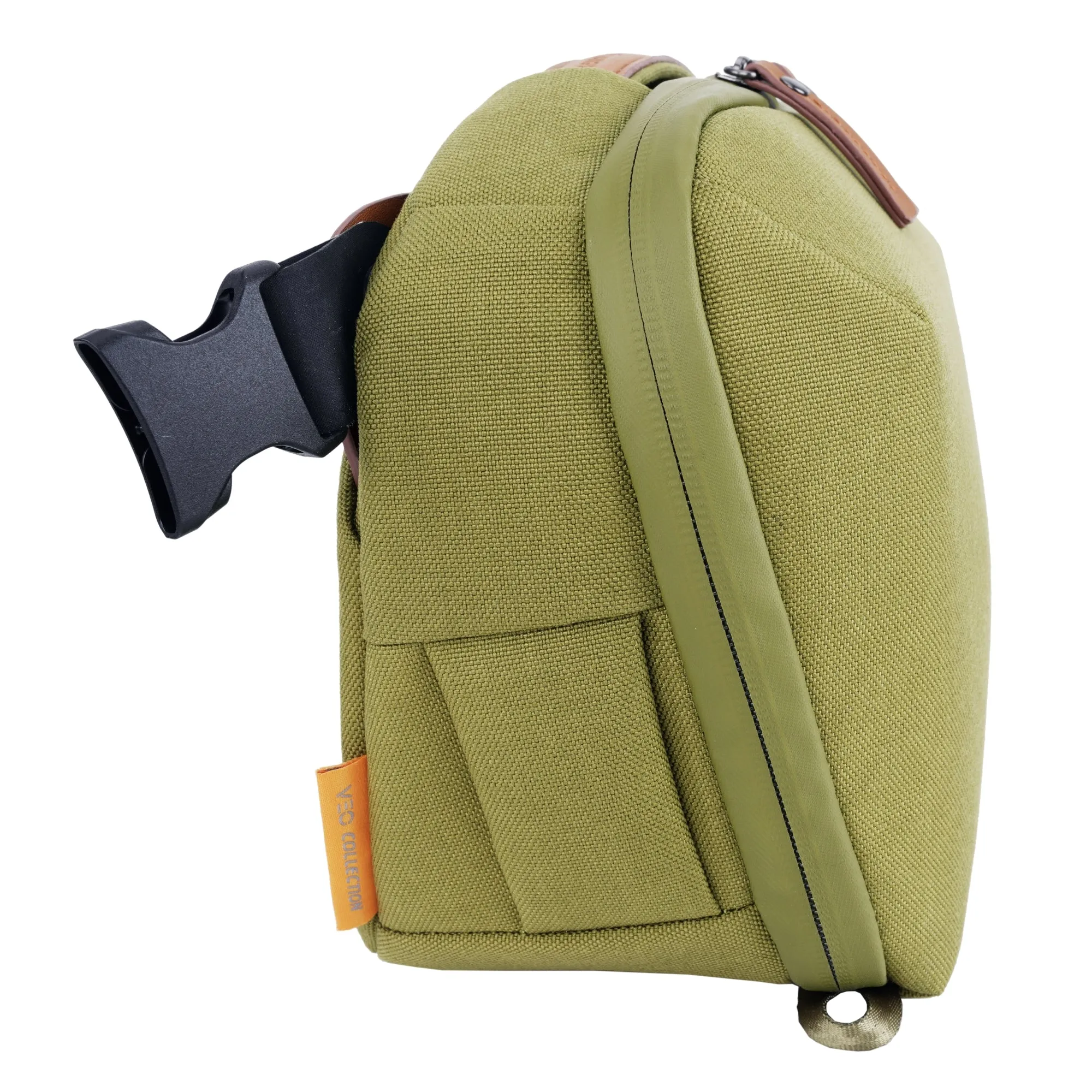 VEO City CB24 GR - Crossbody Camera Bag - Green